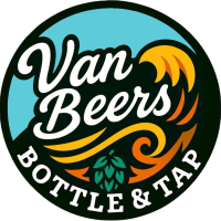 Van Beers Tap Transparent Logo White Letters